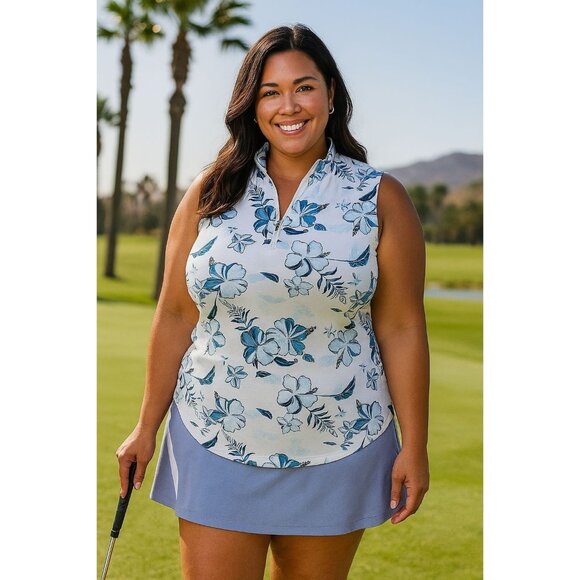 IZOD Performance XL Sleeveless Active Golf Tank Top Athletic UPF Shirt Tennis - Picture 1 of 11